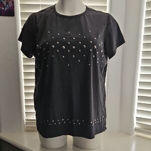 Torrid Heritage Knit Studded T-shirt